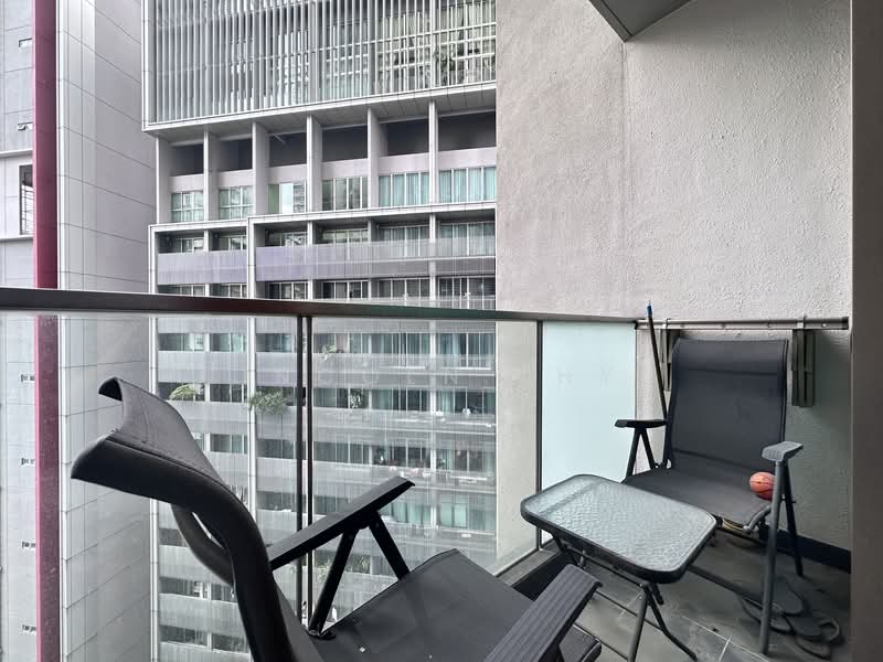 Service Residence for Sale at Stonor 3 - Lincoln Thye - Balcony - PropertyGuru.com.my