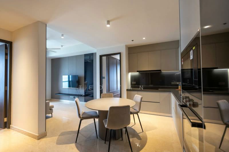 Servis Apartment untuk Dijual di Marriott Residence @ Gurney - Ted Tan - Living Room - PropertyGuru.com.my