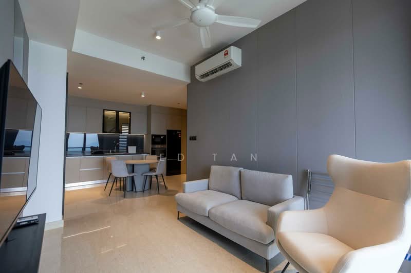 Servis Apartment untuk Dijual di Marriott Residence @ Gurney - Ted Tan - Living Room - PropertyGuru.com.my
