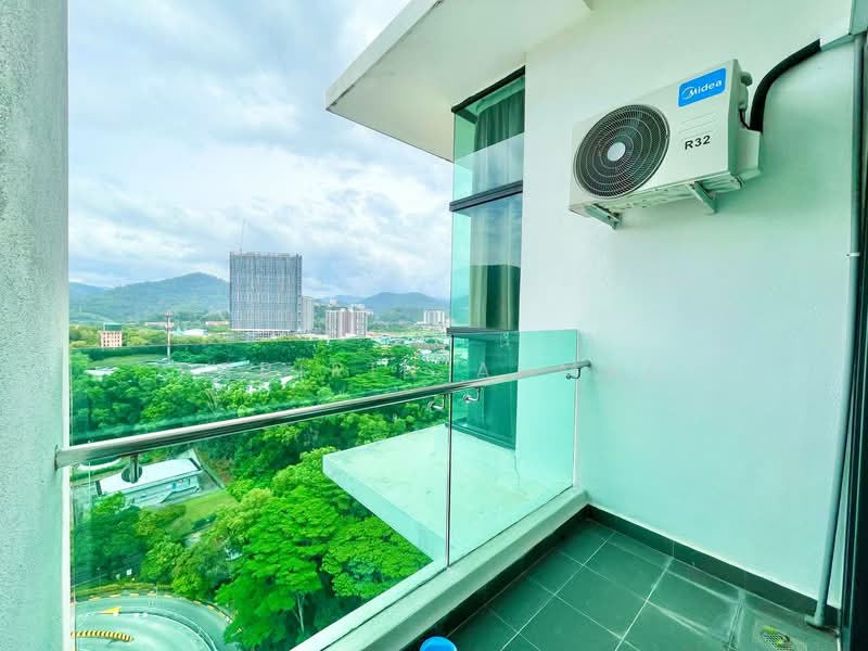 Service Residence for Sale at Res 280 - Sabirin Ahmad - Balcony - PropertyGuru.com.my