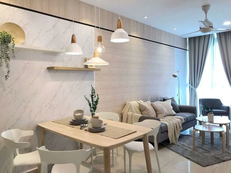 Servis Apartment untuk Disewa di H2O Residences - Perry Chai - Living Room - PropertyGuru.com.my