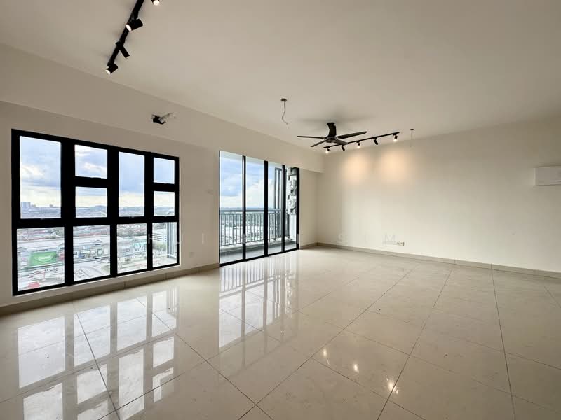 Servis Apartment untuk Dijual di G Residence - Hui Hui Sim - Living Room - PropertyGuru.com.my