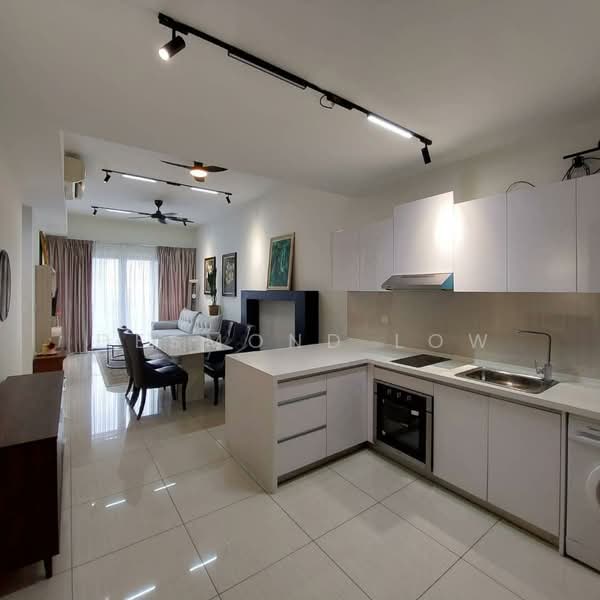 Servis Apartment untuk Disewa di The Elements - Desmond Low - Living Room - PropertyGuru.com.my