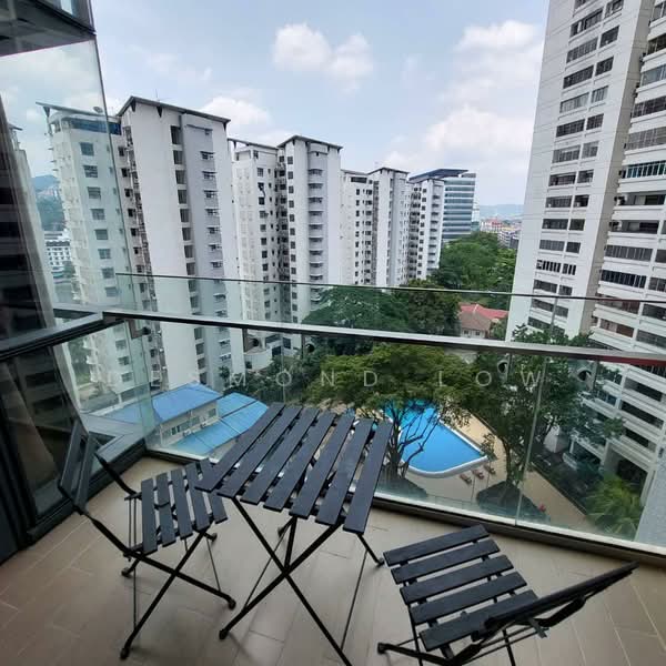 Servis Apartment untuk Disewa di The Elements - Desmond Low - Balcony - PropertyGuru.com.my