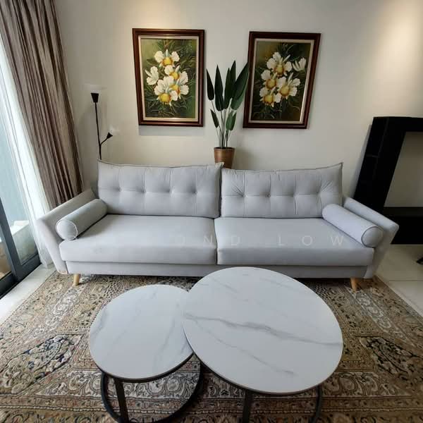 Servis Apartment untuk Disewa di The Elements - Desmond Low - Living Room - PropertyGuru.com.my