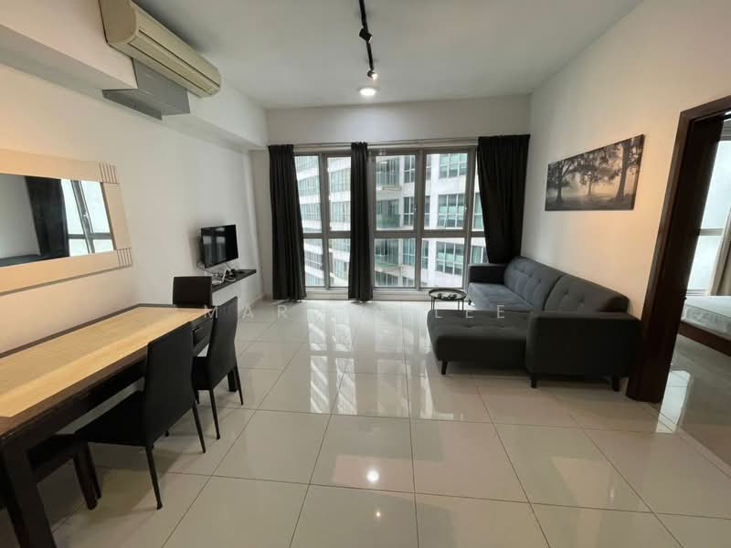 Servis Apartment untuk Dijual di Regalia Residence - Marvin Lee - Living Room - PropertyGuru.com.my