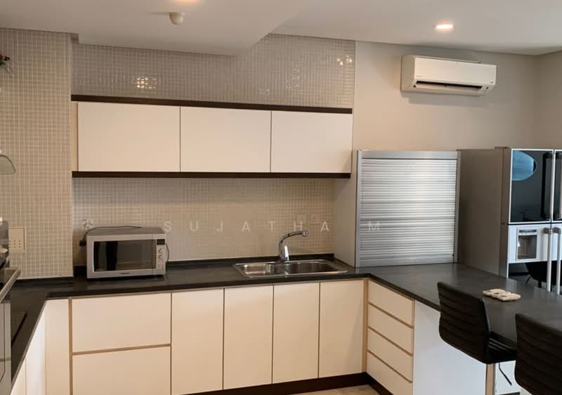 Kondominium untuk Disewa di The Capsquare Residences - Sujatha M - Kitchen - PropertyGuru.com.my