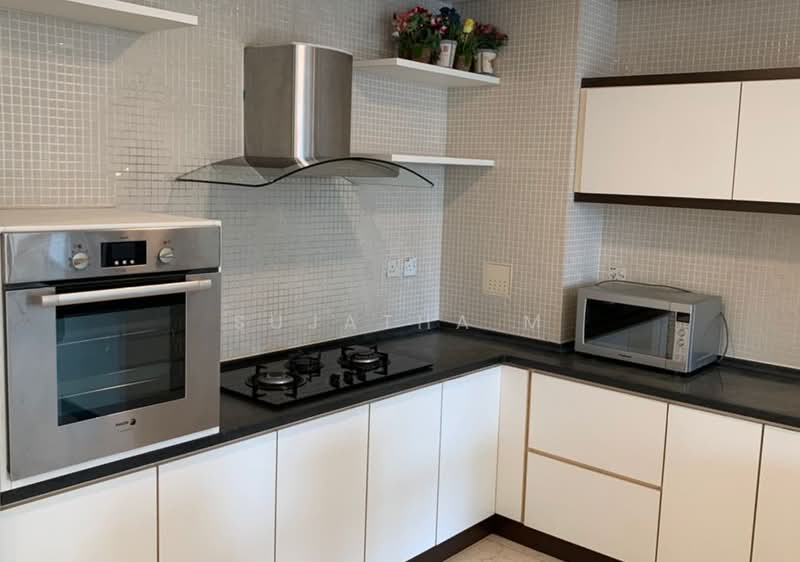 Kondominium untuk Disewa di The Capsquare Residences - Sujatha M - Kitchen - PropertyGuru.com.my