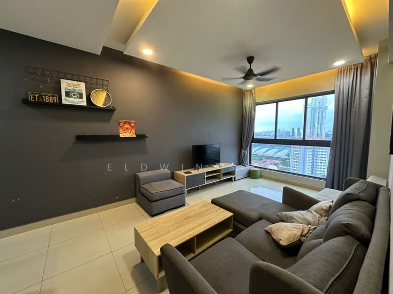 Service Residence for Rent at V@SUMMERPLACE - Eldwin Soh - Living Room - PropertyGuru.com.my