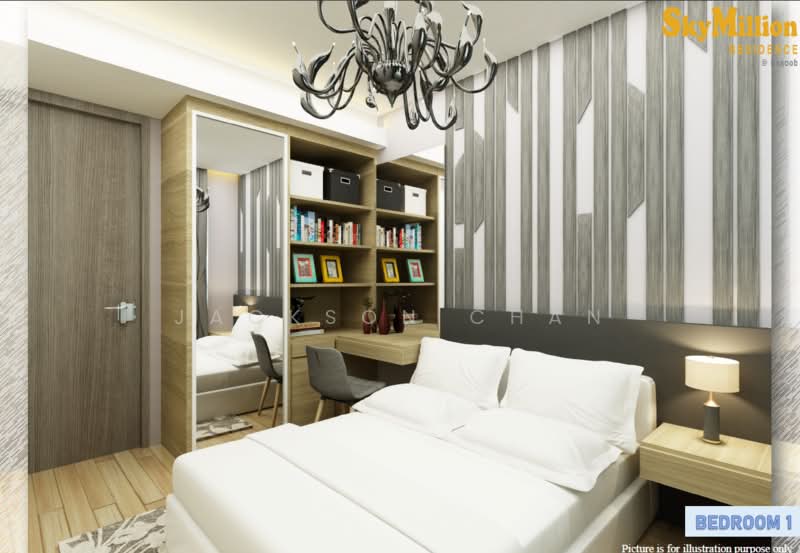Kondominium untuk Dijual di SkyMillion Residence - Jackson Chan - Bedroom - PropertyGuru.com.my