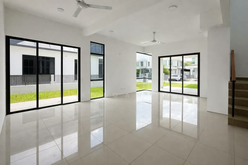 Rumah Berkembar untuk Disewa di Cyberjaya (Selangor) - Afiqah . - Living Room - PropertyGuru.com.my