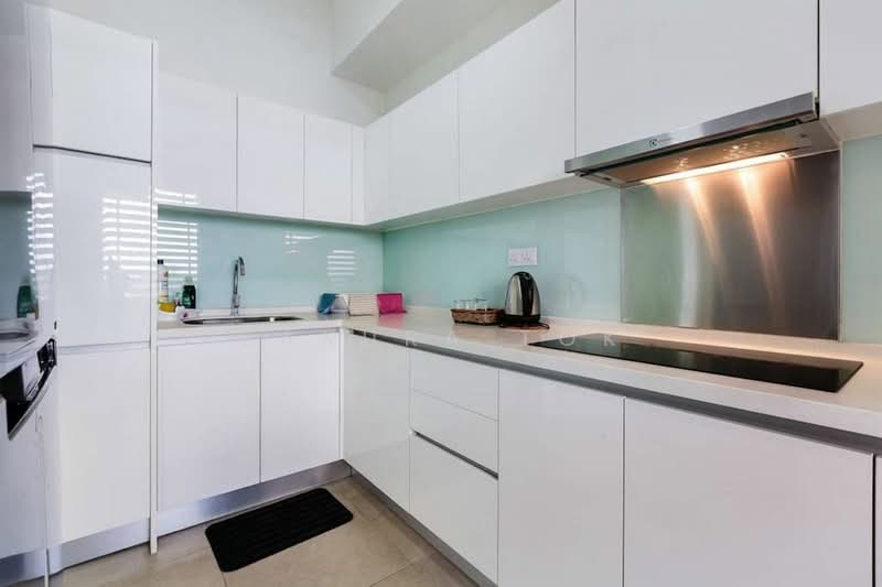 Service Residence for Rent at Afiniti Residences - Sakura Tok - Kitchen - PropertyGuru.com.my