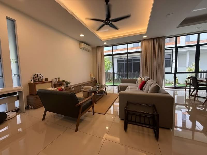 Semi-Detached House for Sale in Eco Sanctuary (Telok Panglima Garang) - Mason Chiah - Living Room - PropertyGuru.com.my