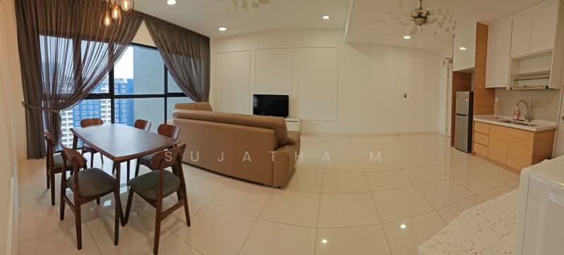 Condominium for Rent at Secoya Residence - Sujatha M - Living Room - PropertyGuru.com.my