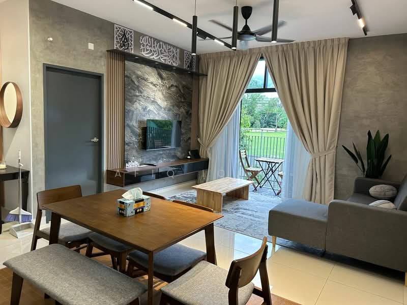 Servis Apartment untuk Disewa di Henna Residence  @ The Quartz WM - Afiq Iqbal - Living Room - PropertyGuru.com.my