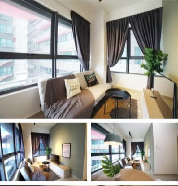 Service Residence for Rent at Arte Plus - Star Siew - Living Room - PropertyGuru.com.my