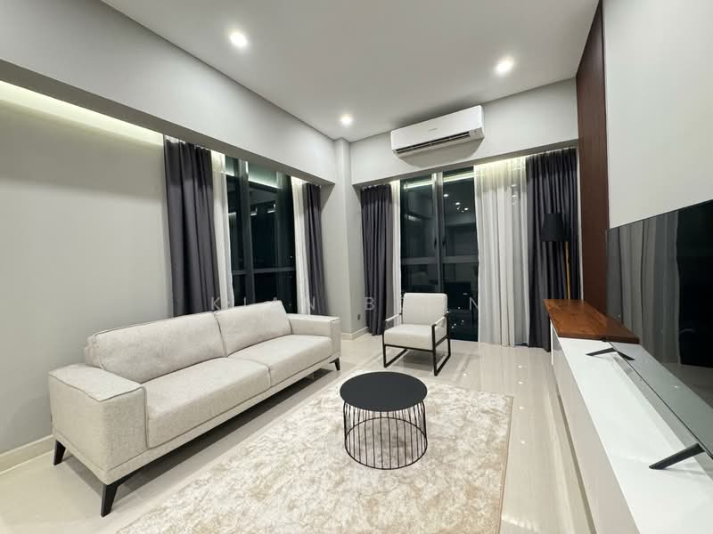Service Residence for Sale at Senada Residence @ KLGCC Resort - Kian Boon - Living Room - PropertyGuru.com.my