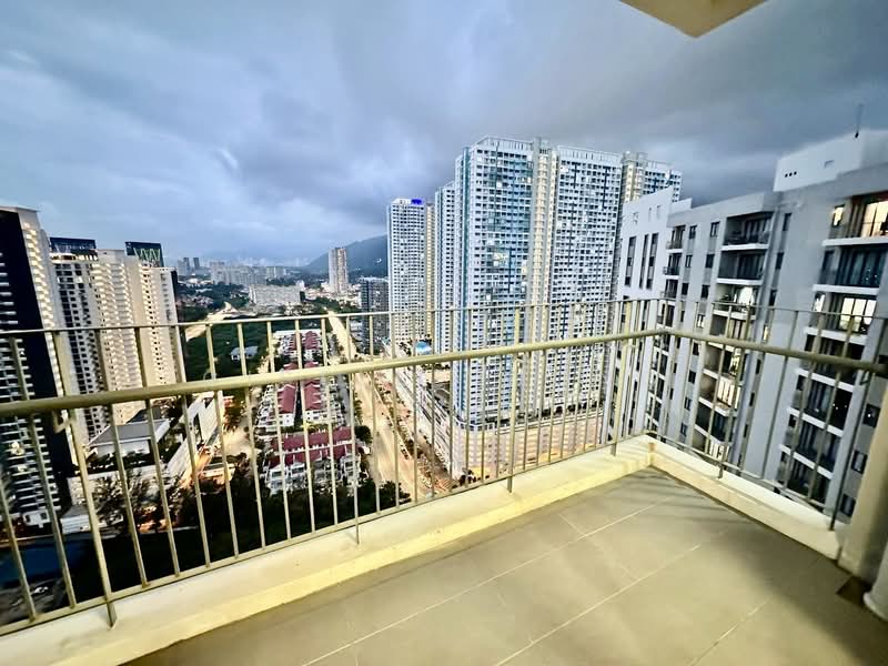 Service Residence for Rent at The Tamarind - Giselle Wong - Balcony - PropertyGuru.com.my