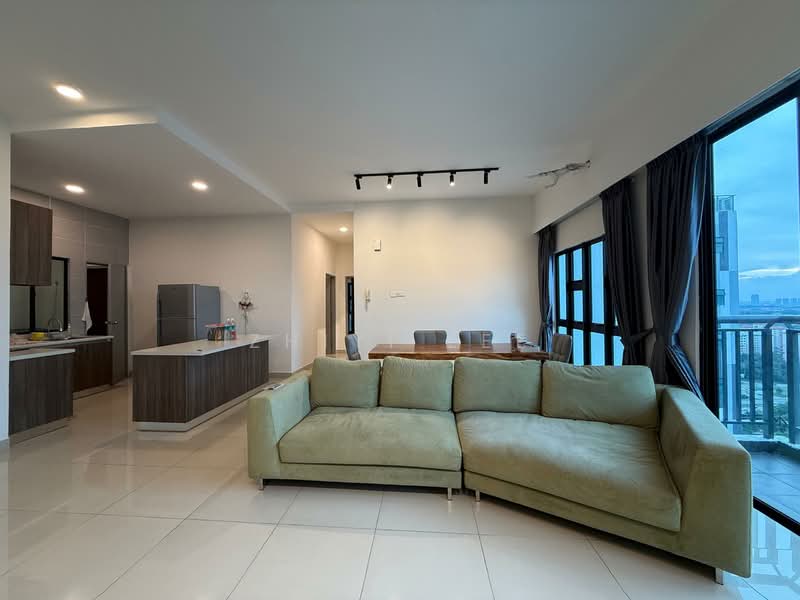 Service Residence for Rent at G Residence - Zhiyi Lee - Living Room - PropertyGuru.com.my