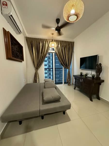 Service Residence for Rent at TRELLIS RESIDENCES - Dexter Lim - Living Room - PropertyGuru.com.my