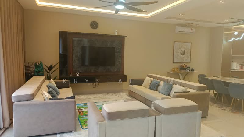 2-storey Terraced House for Rent in Cyberjaya (Selangor) - Krystal Lim - Living Room - PropertyGuru.com.my