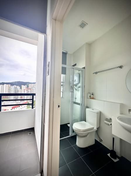 Kondominium untuk Dijual di Jambul Height Condominium - Ooi Chee Khoon - Bathroom 2 - PropertyGuru.com.my