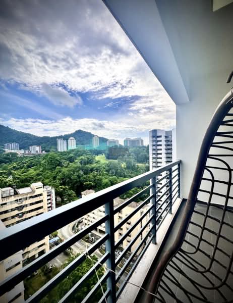 Kondominium untuk Dijual di Jambul Height Condominium - Ooi Chee Khoon - Balcony - PropertyGuru.com.my