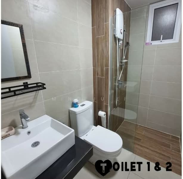 Service Residence for Rent at RYAN & MIHO - Ming Ju Li - Bathroom - PropertyGuru.com.my
