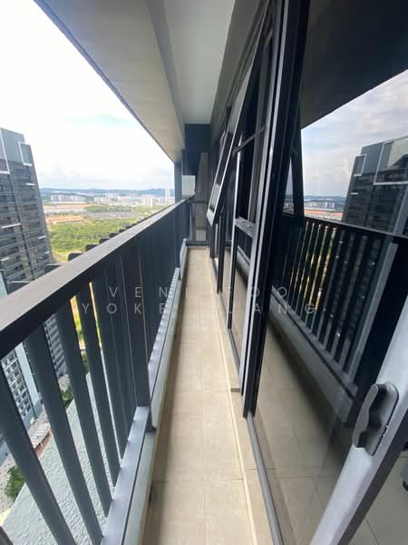 Service Residence for Rent at Setia City Residences - Veni Foo Yoke Fuang - Balcony - PropertyGuru.com.my