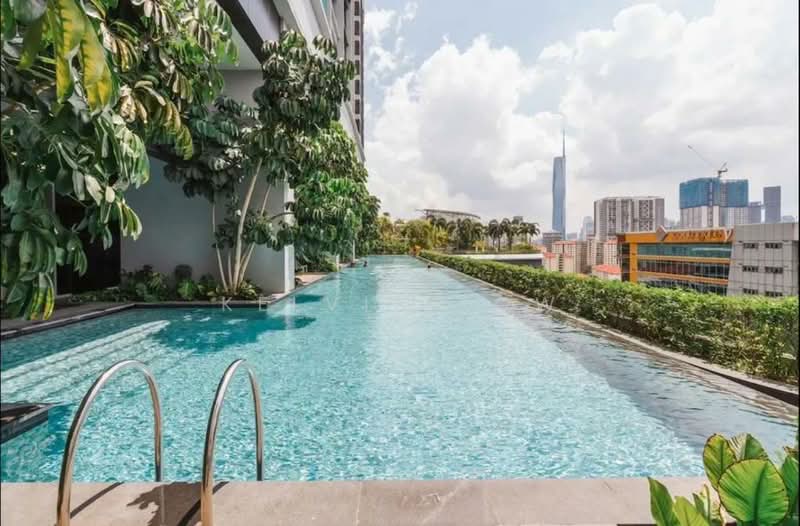 Service Residence for Sale at Trion @ KL - Kelvin Low - Pool - PropertyGuru.com.my