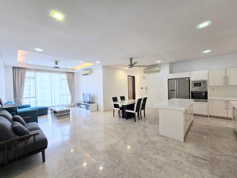 Kondominium untuk Disewa di Kiara 9 Residency - Andrew Lee - Living Room - PropertyGuru.com.my