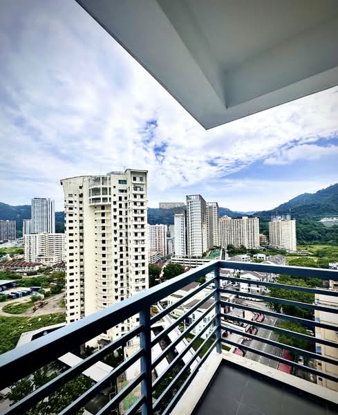 Kondominium untuk Dijual di Jambul Height Condominium - KK Kwok - Balcony - PropertyGuru.com.my