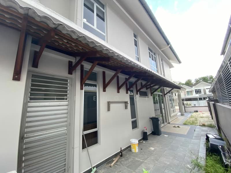 Rumah Teres 2 Tingkat untuk Dijual di Horizon Hills (Iskandar Puteri (Nusajaya)) - Ler Eng Giap - Rear part with reserve land area - PropertyGuru.com.my