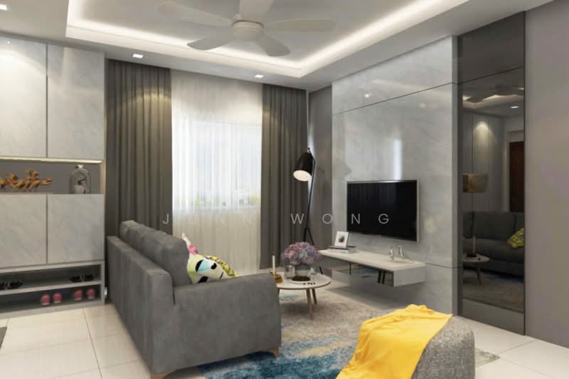 Servis Apartment untuk Disewa di Sfera Residency - Junn Wong - Living Room - PropertyGuru.com.my