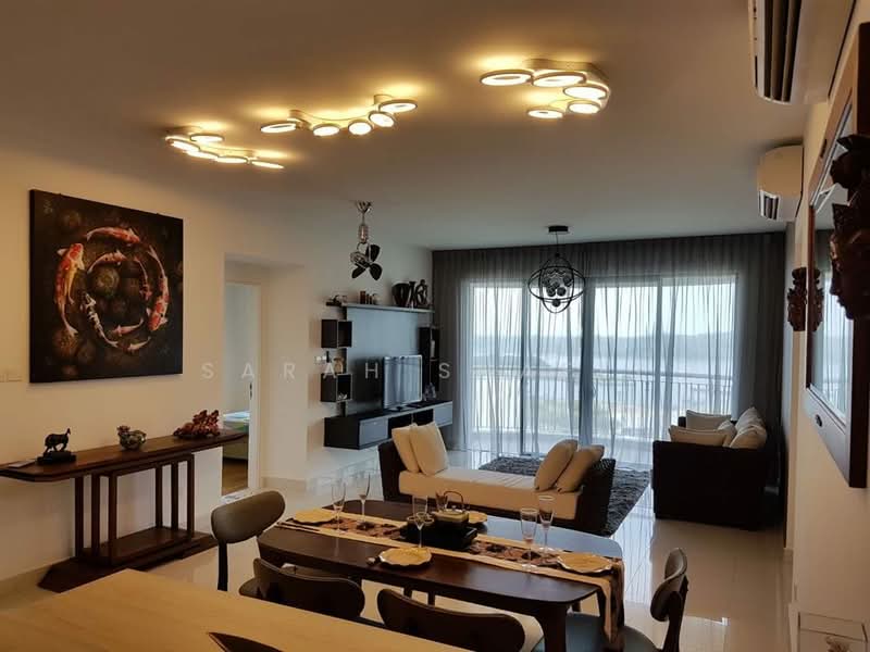 Condominium for Rent at Teega Residences - Sarah Shaffi - Living Room - PropertyGuru.com.my
