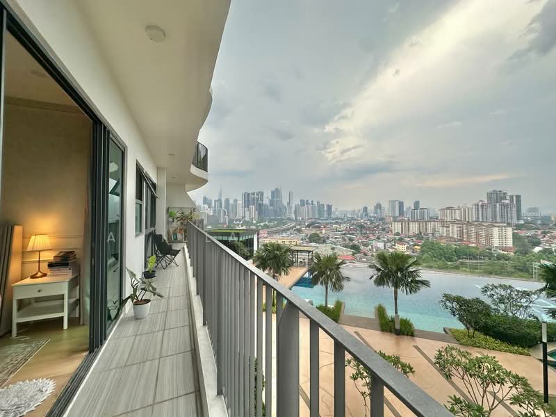 Servis Apartment untuk Disewa di Datum Jelatek Residence - Aqillah Razali - Balcony - PropertyGuru.com.my