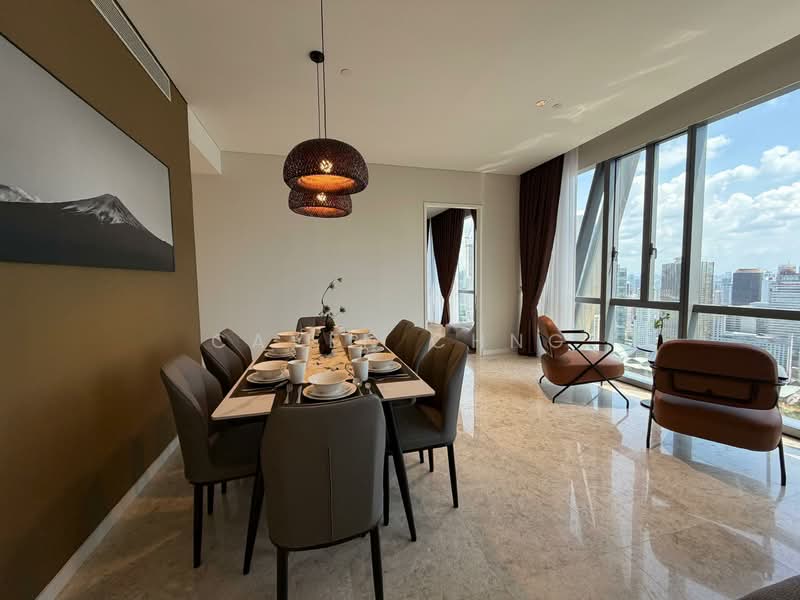 Servis Apartment untuk Disewa di SO Sofitel Kuala Lumpur Residences - Caven Chng - Dining Room - PropertyGuru.com.my
