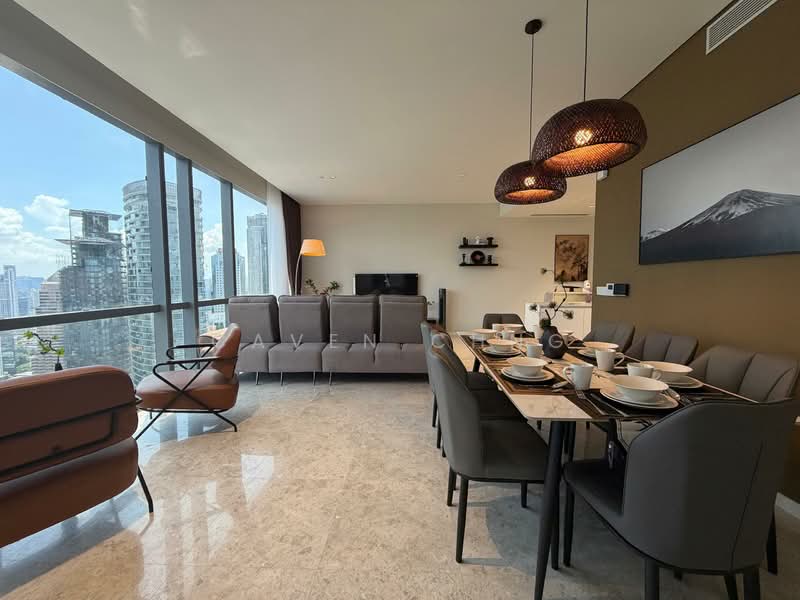 Servis Apartment untuk Disewa di SO Sofitel Kuala Lumpur Residences - Caven Chng - Living Room - PropertyGuru.com.my
