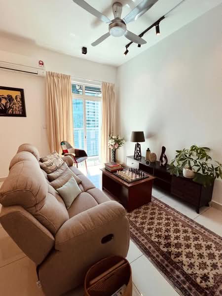 Service Residence for Rent at TR Residence - James Soh - Living Room - PropertyGuru.com.my