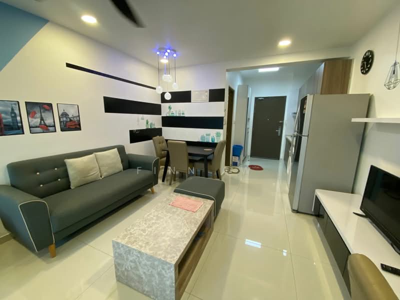 Service Residence for Rent at Country Garden Central Park - Finn Aw - Living Room - PropertyGuru.com.my