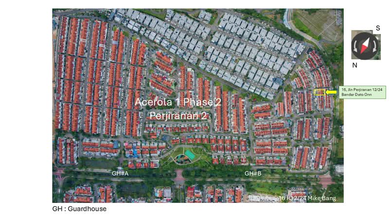2-storey Terraced House for Sale in Bandar Dato Onn (Tebrau) - Mike Bang - Exterior - PropertyGuru.com.my