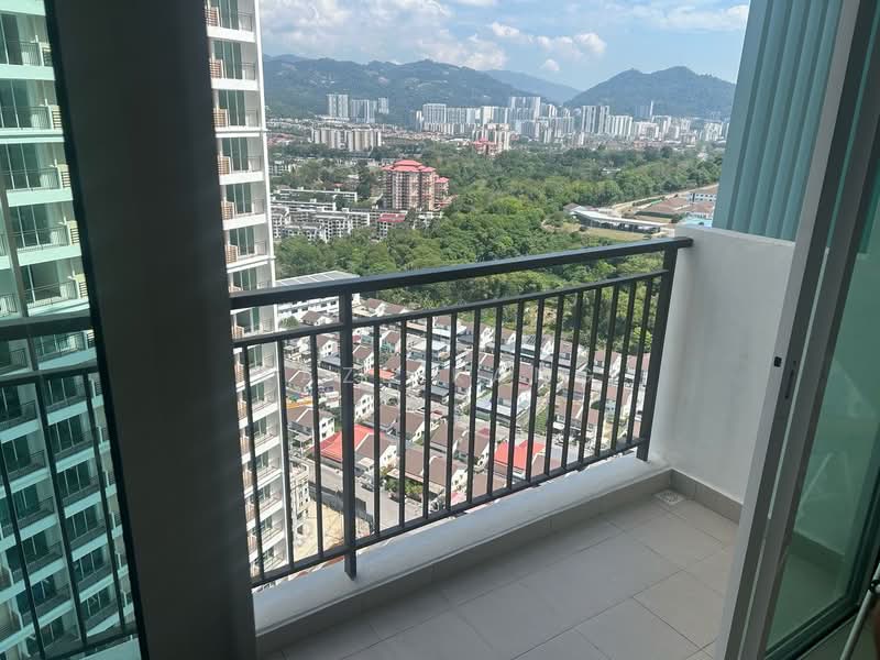 Condominium for Rent at Havana Beach Residences - Kaze Kang - Balcony - PropertyGuru.com.my