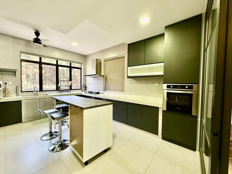 Rumah Teres 2 Tingkat untuk Disewa di Ceria Residence (Cyberjaya) - qaagent2 dual - Kitchen - PropertyGuru.com.my