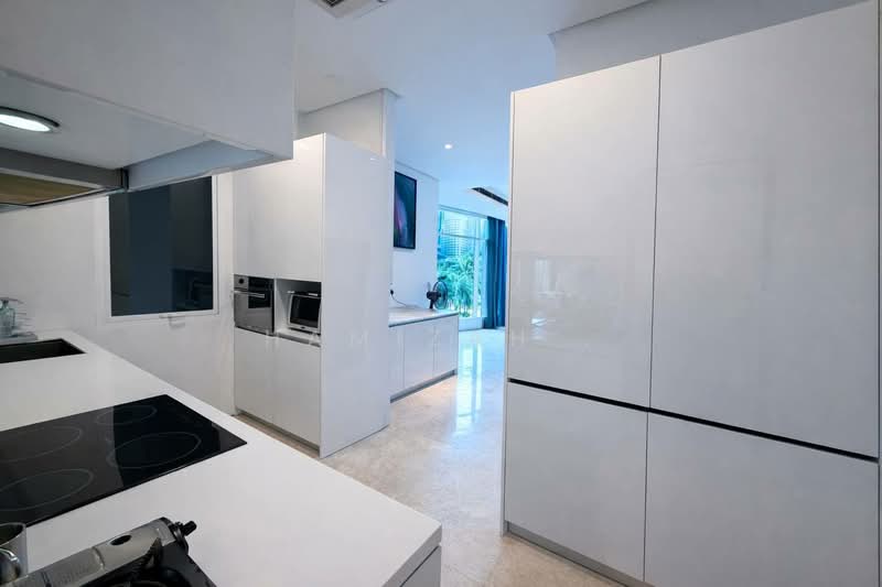 Service Residence for Rent at Quadro Residences - Hamizah . - Kitchen - PropertyGuru.com.my