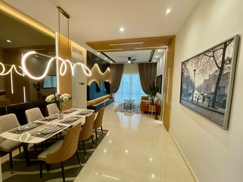 Servis Apartment untuk Disewa di TriTower Residence @ Johor Bahru Sentral - Ke Xin Chan - Dining Room - PropertyGuru.com.my