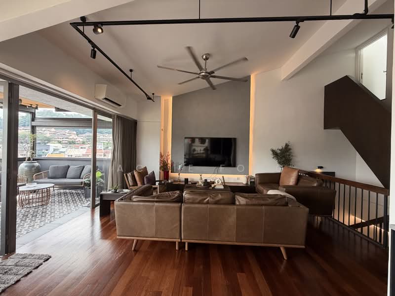 3-storey Terraced House for Sale in Federal Hill (Bangsar) - Jackie Fong - Living Room - PropertyGuru.com.my