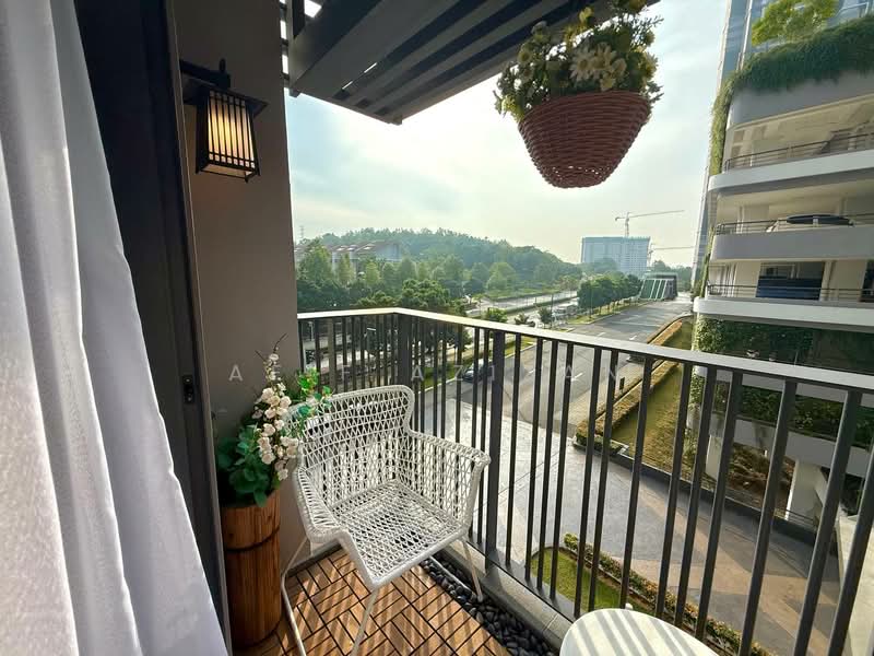 Service Residence for Sale at Sensory Residence @ Southville City - Afif Azizan - Balcony - PropertyGuru.com.my