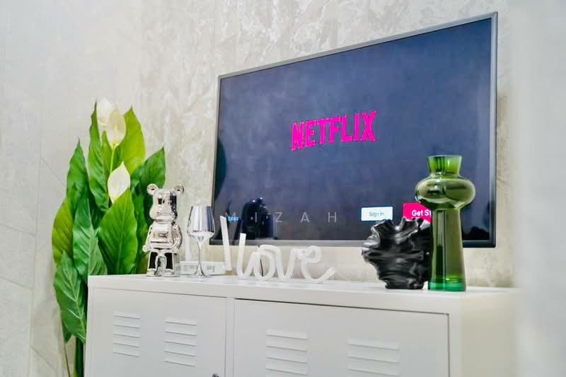 Service Residence for Rent at Neu Suites - Hamizah . - Living Room - PropertyGuru.com.my