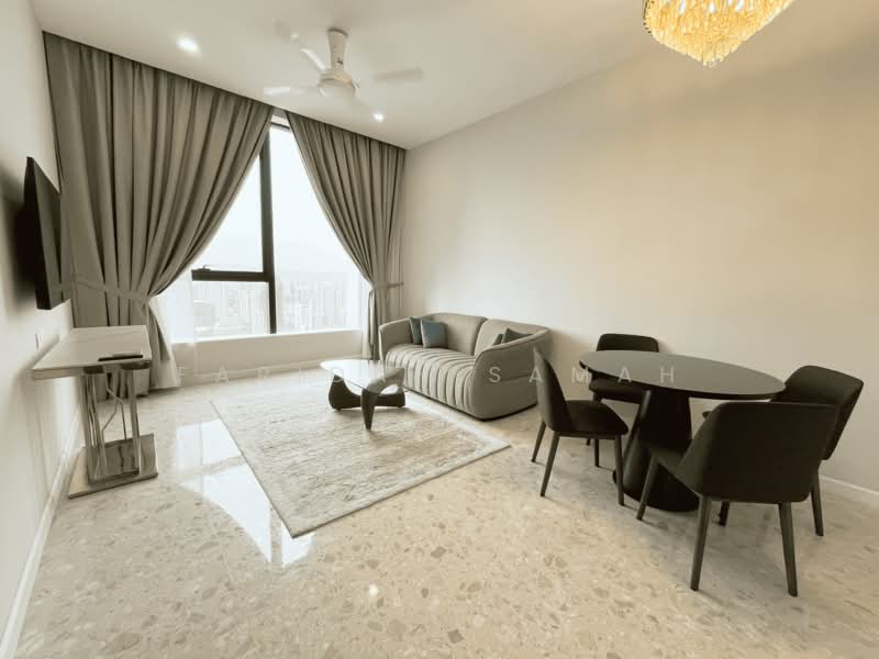 Service Residence for Rent at Pavilion Ceylon Hill - Faridah Samah - Living Room - PropertyGuru.com.my