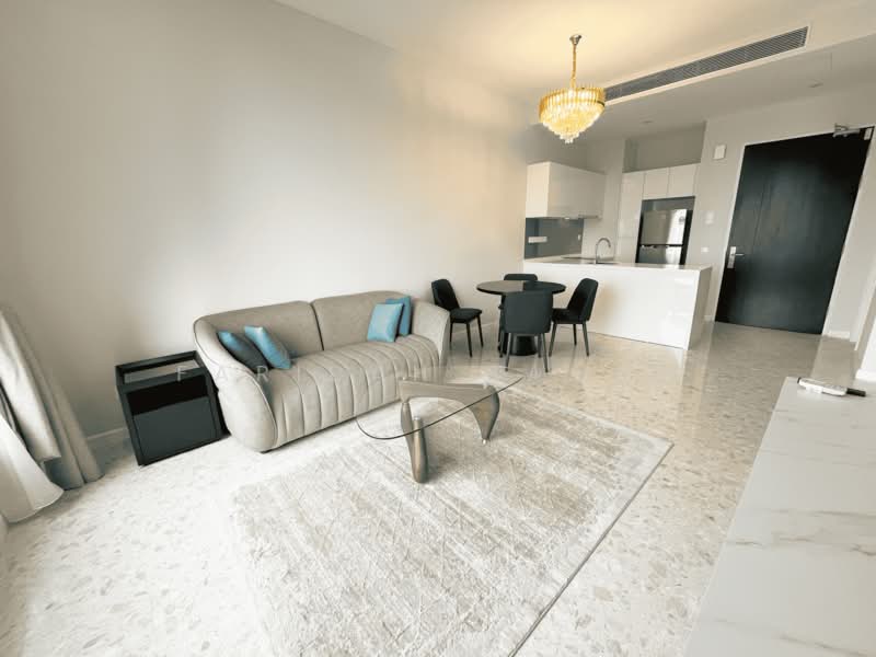 Service Residence for Rent at Pavilion Ceylon Hill - Faridah Samah - Living Room - PropertyGuru.com.my